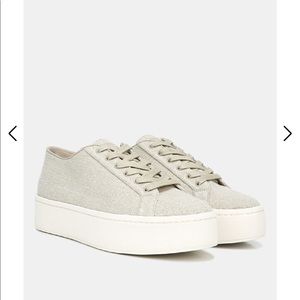 NWOT 9.5 Vince Weber Sneaker in Linen